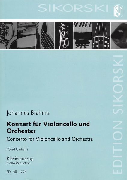 Konzert : Für Violoncello Und Orchester / arranged For Solo Cello and Piano by Cord Garben.