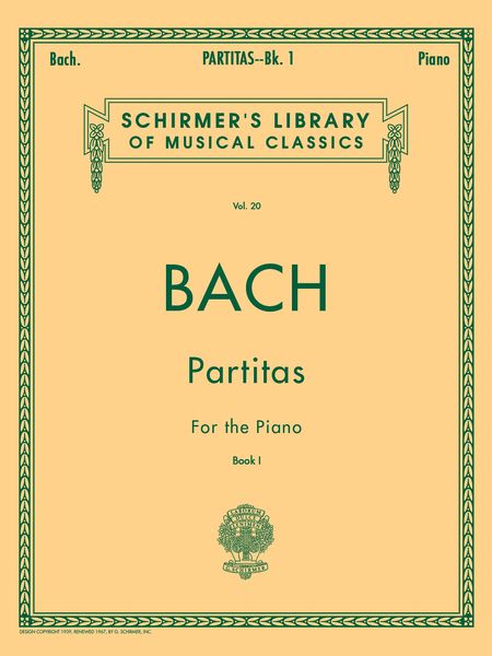 Partitas, Book 1.