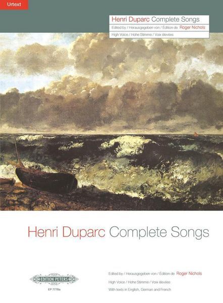 Complete Songs : For High Voice / edited by Roger Nichols.