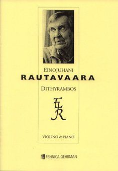 Dithyrambos : For Violin and Piano, Op. 55.