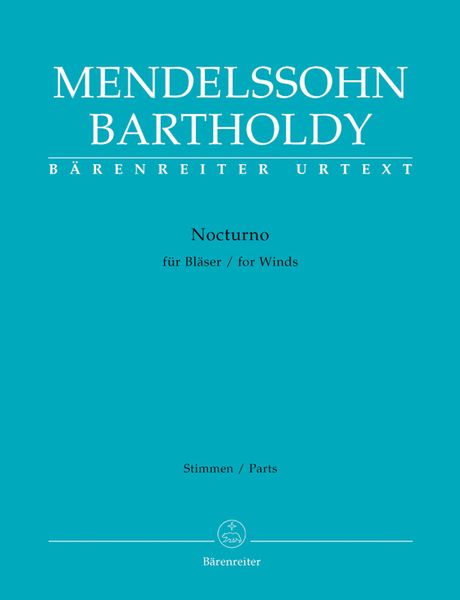 Nocturno : Für Bläser / Edited By Christopher Hogwood.