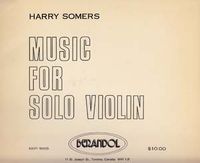 Music For Solo Violin.