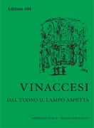 Dal Tuono Il Lampo Aspetta : Cantata For Soprano and Basso Continuo / edited by Michael Talbot.