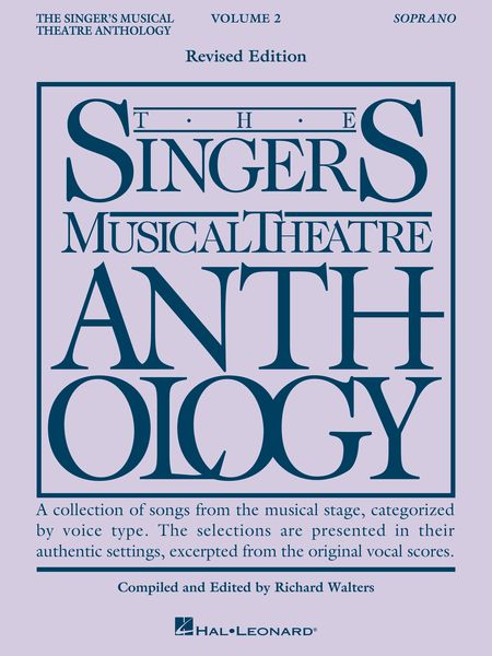 Singer's Musical Theatre Anthology, Vol. 2 : Soprano.