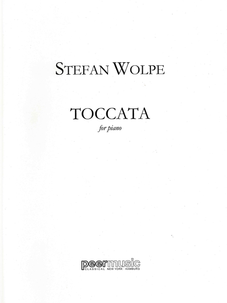 Toccata In Three Parts : For Piano Solo.