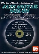 Master Anthology Of Jazz Guitar Solos, Vol. 3.