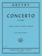 Concerto In C Major : For Flute and Piano / edited by Rampal.