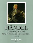 Triosonate In B-Dur : Für 2 Violinen Und Basso Continuo, Op. 5/7 / Edited By Yvonne Morgan.