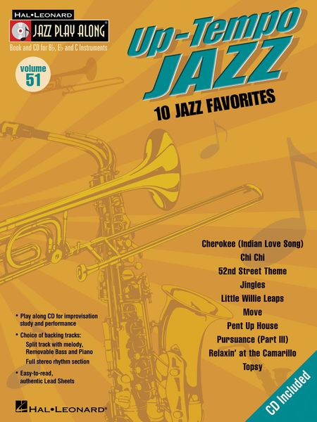 Up-Tempo Jazz : 10 Jazz Favorites.
