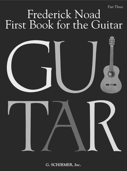 First Book For Guitar, V. 3.