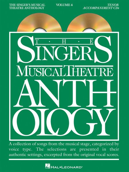 Singer's Musical Theatre Anthology, Vol. 4 : Tenor.