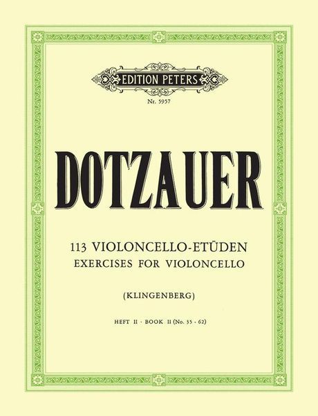 113 Exercises, Vol. 2 (Nos. 35–62).