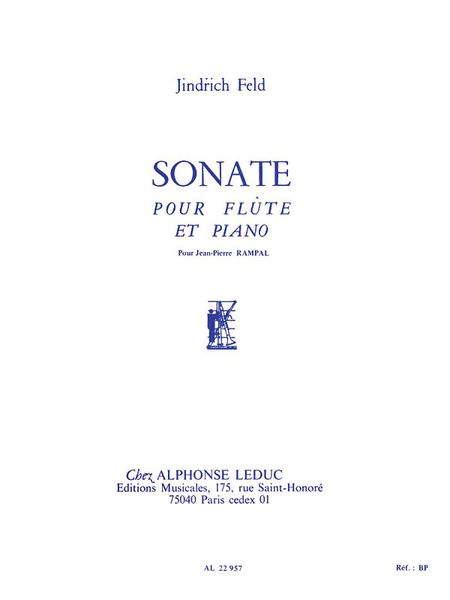 Sonate : Pour Flute Et Piano.
