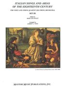 Italian Songs and Arias Of The 18th Century, Set 3 : For Voice and String Quartet.