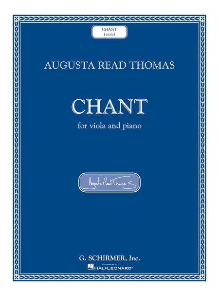 Chant : For Viola And Piano (2002).