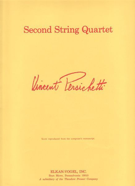 String Quartet No. 2.
