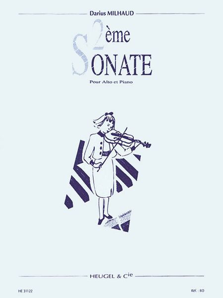 Sonata No. 2 : For Viola and Piano.