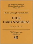 Four Early Sinfonias / edited by Ewald V. Nolte.