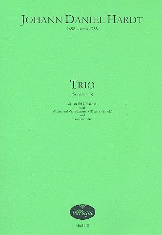 Trio (Sonata A:3) : Sonate Für 2 Violinen Oder Violine Und Viola Da Gamba Und Basso Continuo.
