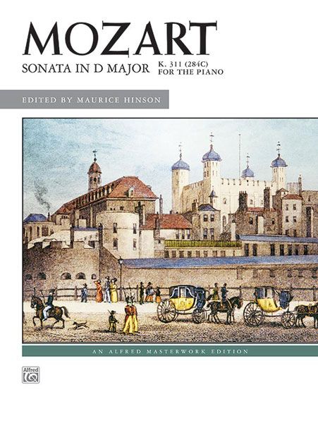 Sonata In D Major, K. 311 (284c) : For Piano / Edited By Maurice Hinson.