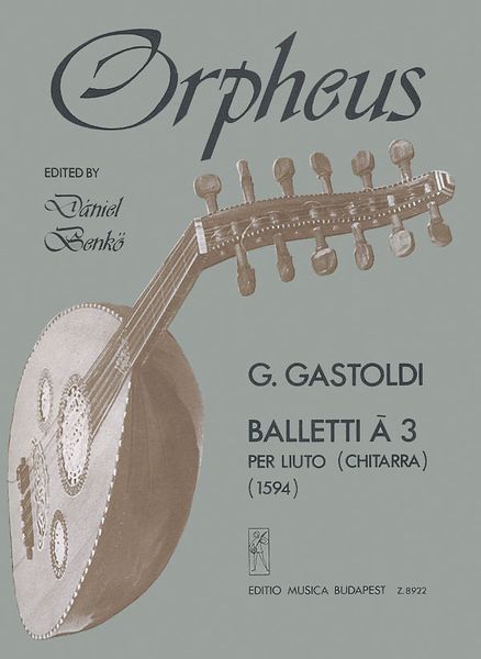 Balletti A 3 : Per Liuto (Chitarra) (1594).
