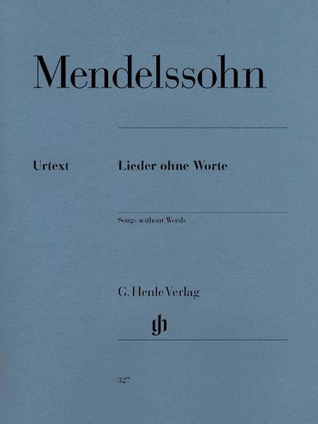 Klavierwerke, Band III : Songs Without Words.