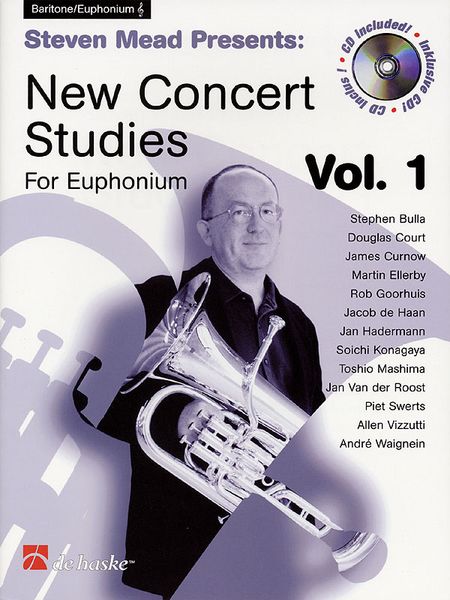 Steven Mead Presents New Concert Studies, Vol. 1 : For Euphonium (Treble Clef).