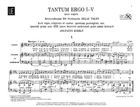 Tantum Ergo V.