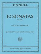 Ten Sonatas, Vol. I : For Flute and Piano / edited by Rampal.