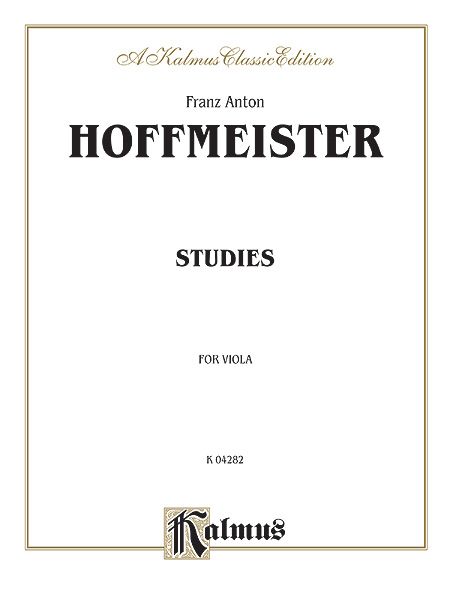 Studies : For The Viola.