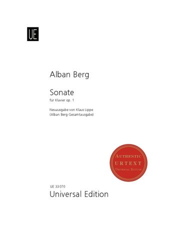 Sonate : Für Klavier, Op. 1 / edited by Klaus Lippe.