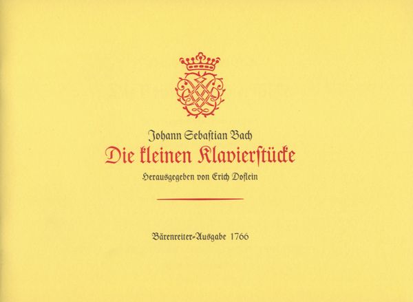 Die Kleinen Klavierstücke : 33 Kompositionen.