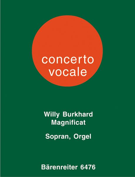 Magnificat, Op. 64 : For Soprano and Organ (1942).