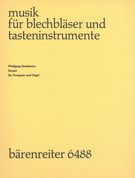 Sonate : For Trumpet and Organ (1978).