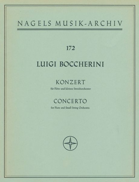 Konzert D-Dur, Op. 27 : For Flute and Strings.