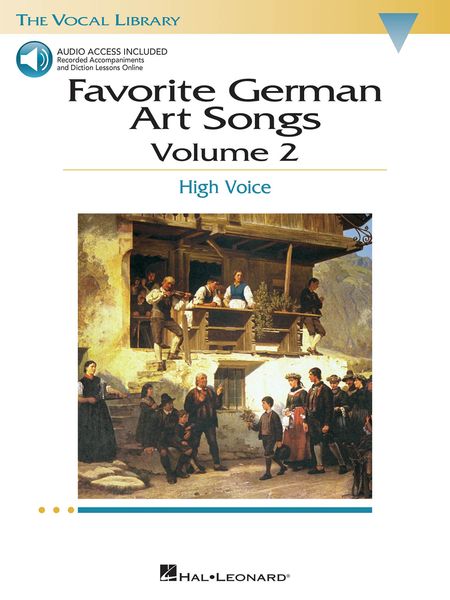 Favorite German Art Songs, Vol. 2 : High Voice.