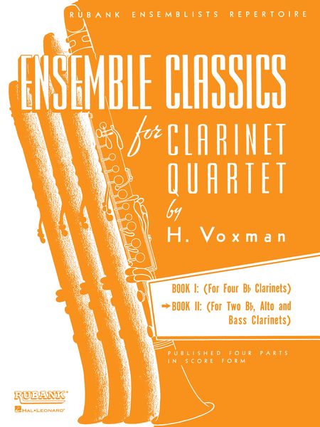 Ensemble Classics, Vol. 2 : 4 Clarinets.
