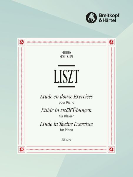 Etude En Douze Exercices : For Piano.