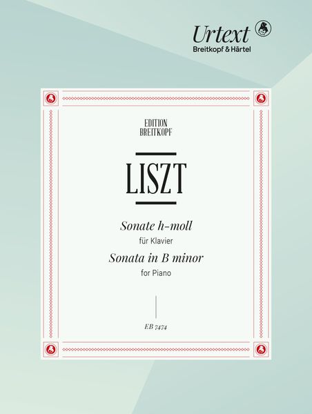 Sonate H-Moll : For Piano.