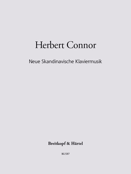 Neue Skandinavische Klaviermusik.