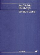 Christophorus, Op. 120/Das Töchterlein De Jairus, Op. 32 / edited by Barbara Mohn.