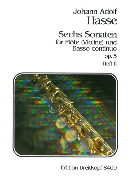 Sechs Sonaten, Op. 5 : For Flute (Or Violin) and Basso Continuo - Vol. 2.