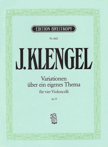 Variationen, Op. 15 : For Four Cellos.