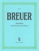 Sonatine In E : For Contrabass and Piano.