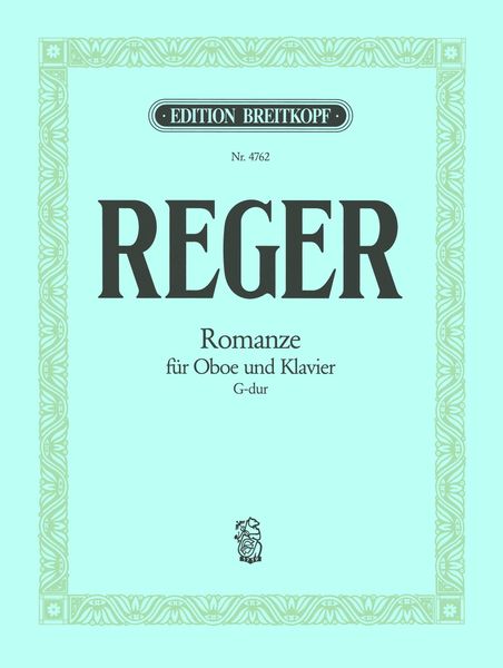 Romanze G-Dur : For Violin and Piano - Arrangement For Oboe and Piano.