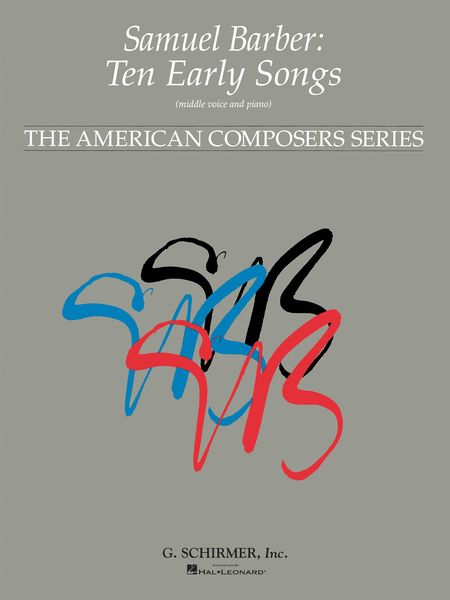 Ten Early Songs : For Middle Voice and Piano.