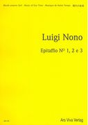 Epitaffio : 1, 2 E 3 Auf Federico García Lorca.