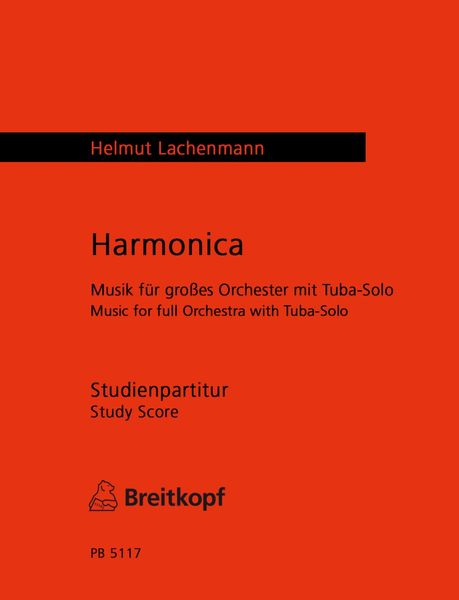 Harmonica : For Tuba and Large Orchestra.