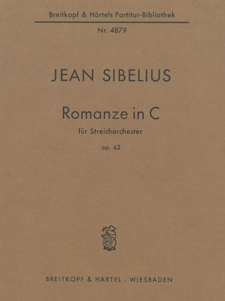 Romanze In C, Op. 42 : For String Orchestra.