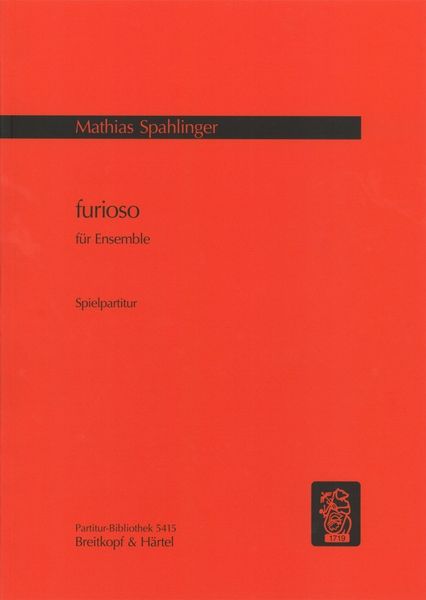 Furioso : For Orchestra.